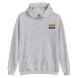 Pride Flag Embroidered Hoodie
