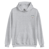 Queer Heart Hoodie: Embroidered Pride Sweatshirt