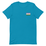 Genderqueer Pride Flag Embroidered T-Shirt