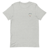 Queer Heart T-Shirt: Embroidered Pride Tee