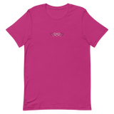 Agender Pride Tee: Interlaced Heart Outlines Embroidered T-Shirt