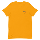 Polyamory Heart T-Shirt: Embroidered Pride Tee