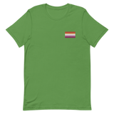 Lesbian Pride Flag Embroidered T-Shirt