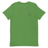 Polyamory Heart T-Shirt: Embroidered Pride Tee