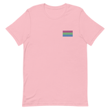 Polysexual Pride Flag Embroidered T-Shirt